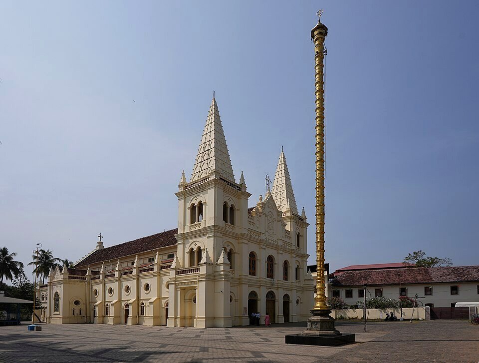 Santa Cruz Basilica, a historic church in Fort Kochi