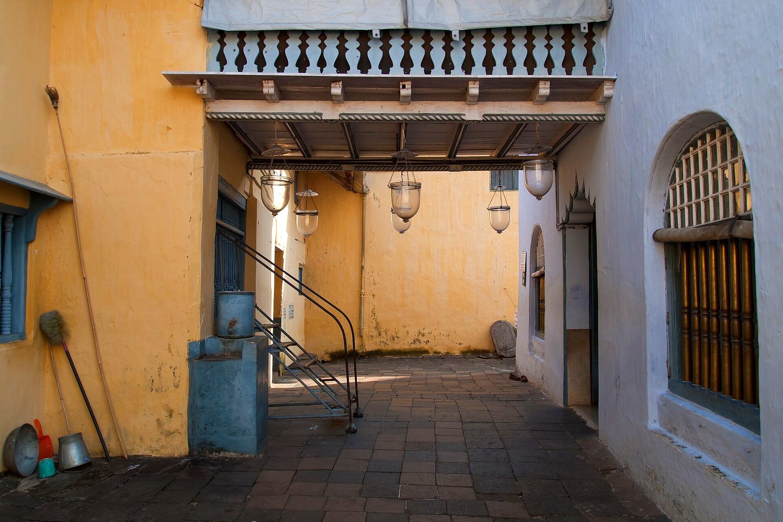 Jew Town heritage lane near Fort Kochi, Kerala