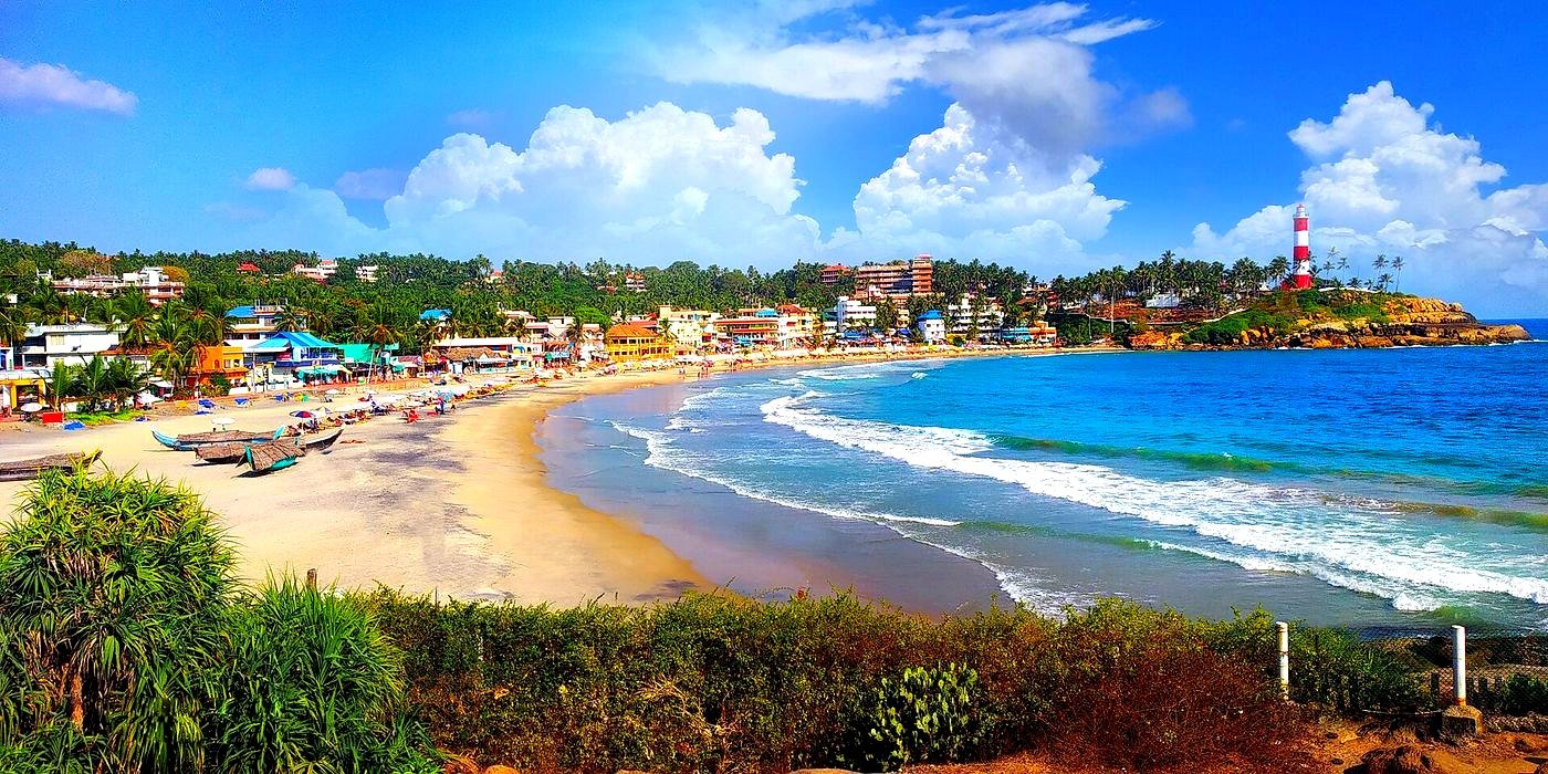 Holiday package at Kovalam beach, Kerala