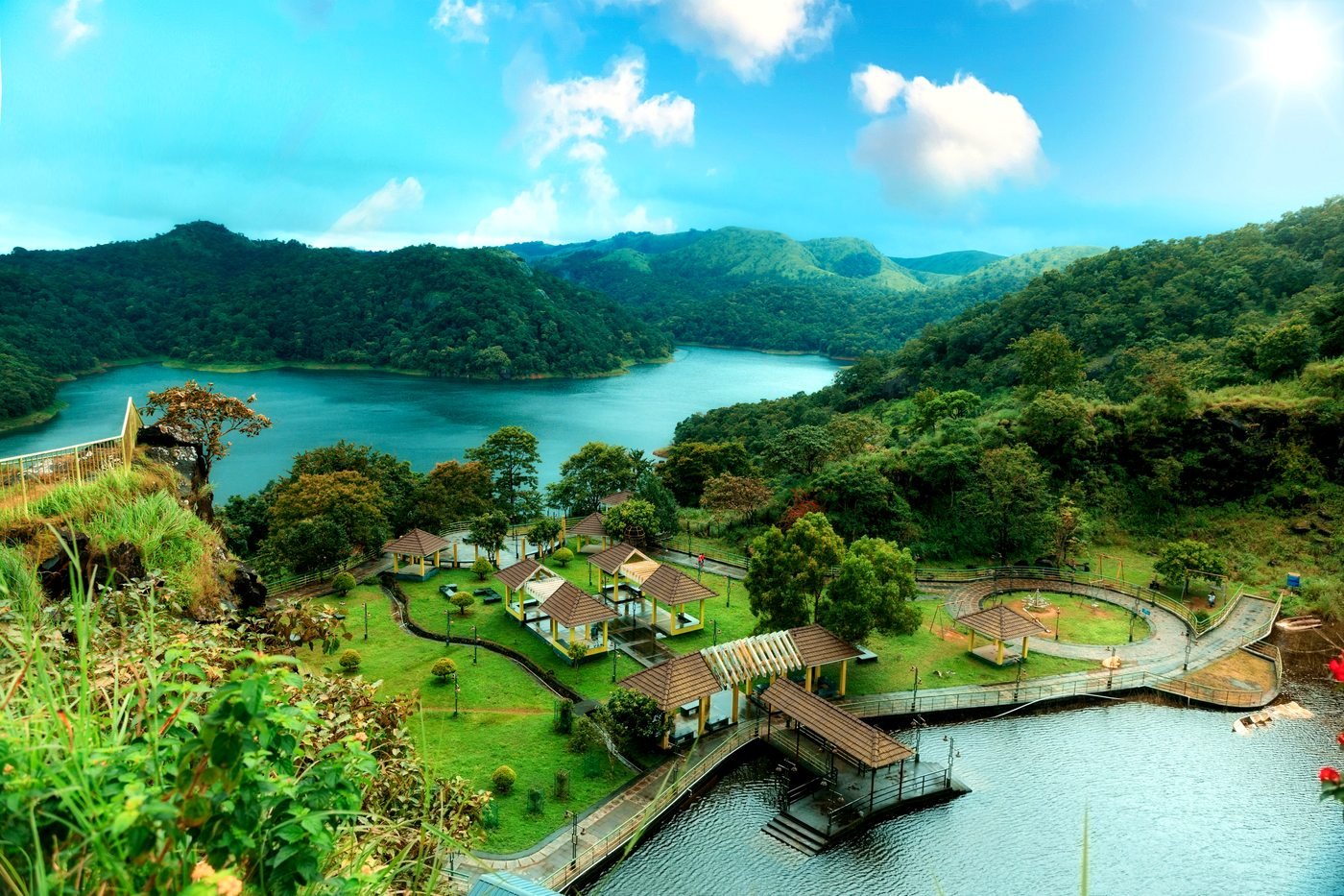 Weekend getaway package to a scenic hill lake resort, Kerala
